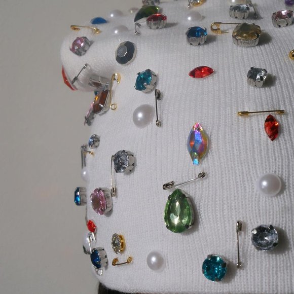 Rhinestone Beanie - Picture 3 of 4